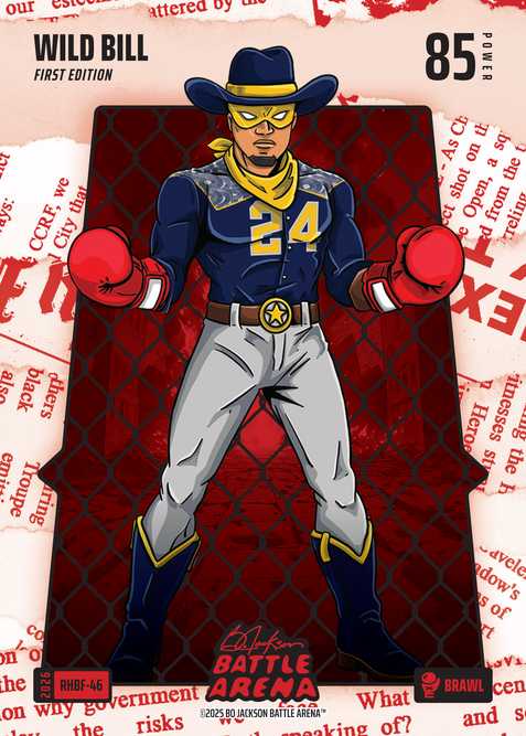 Brawl Red Headlines Battlefoil