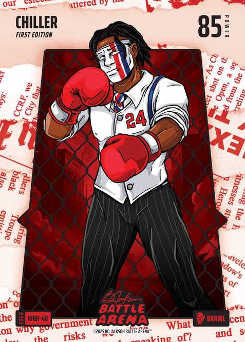 Brawl Red Headlines Battlefoil