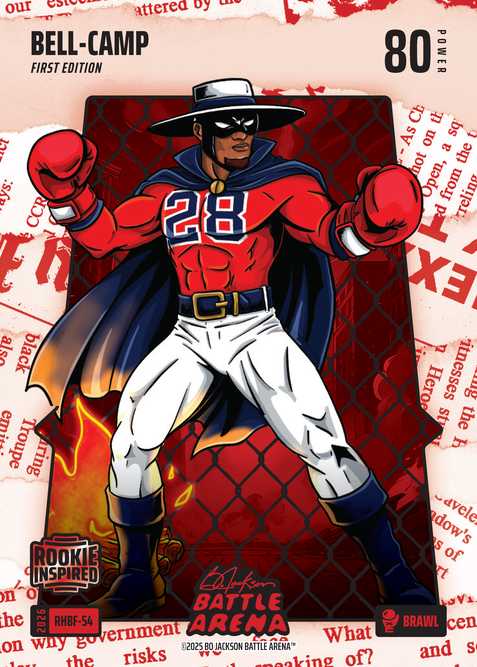 Brawl Red Headlines Battlefoil