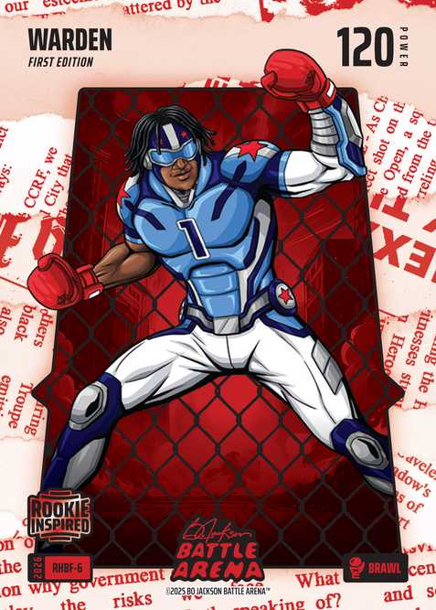 Brawl Red Headlines Battlefoil