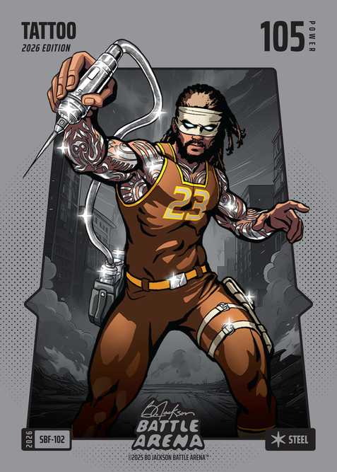 Steel Silver Battlefoil