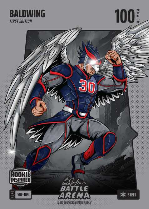 Steel Silver Battlefoil