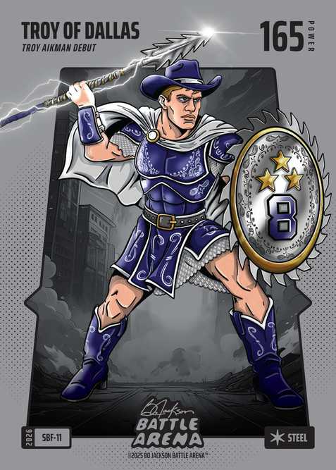 Steel Silver Battlefoil