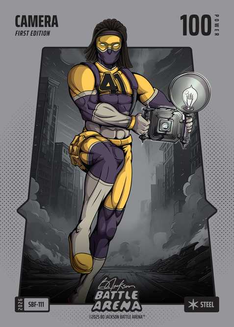 Steel Silver Battlefoil