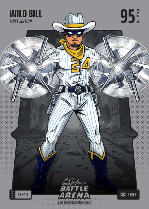 Steel Silver Battlefoil