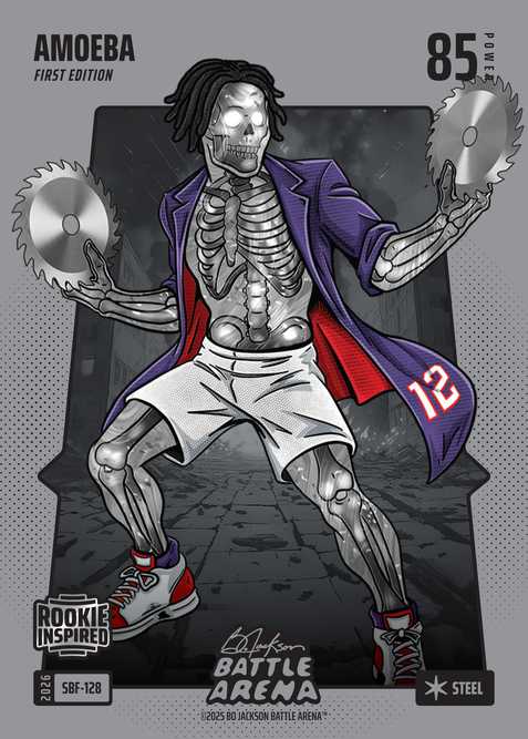 Steel Silver Battlefoil