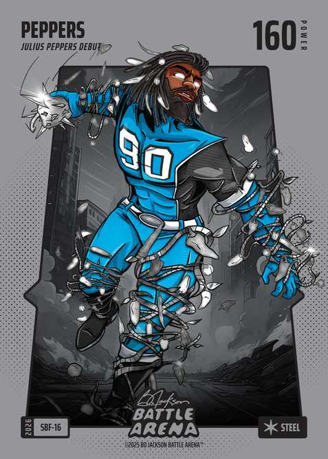 Steel Silver Battlefoil