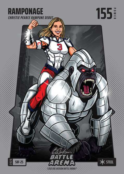 Steel Silver Battlefoil