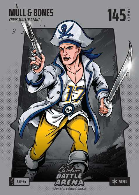 Steel Silver Battlefoil