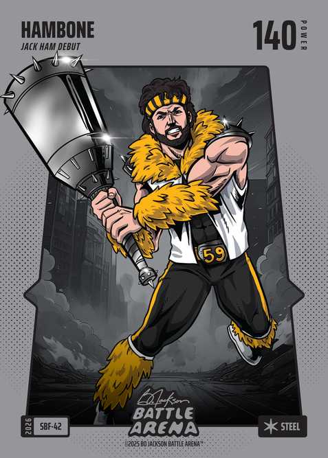 Steel Silver Battlefoil