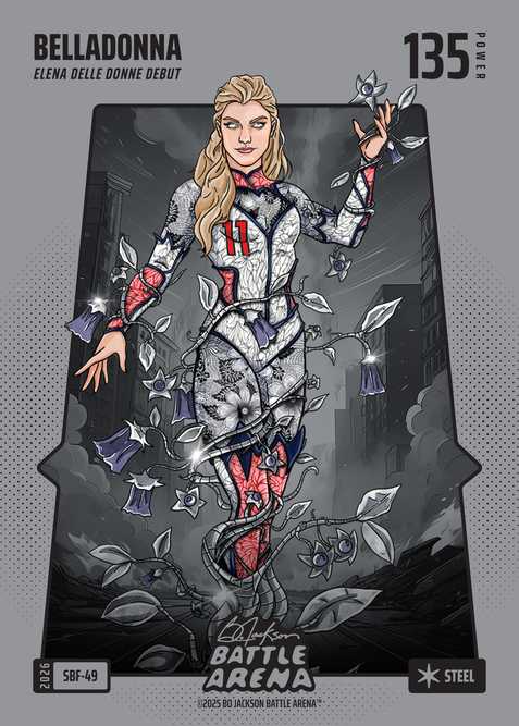 Steel Silver Battlefoil