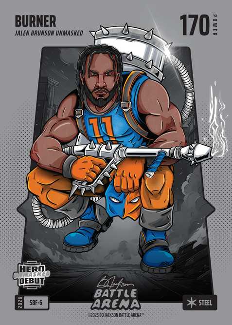 Steel Silver Battlefoil