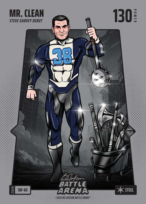 Steel Silver Battlefoil