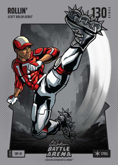 Steel Silver Battlefoil