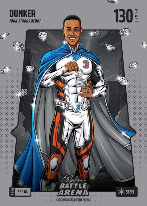 Steel Silver Battlefoil