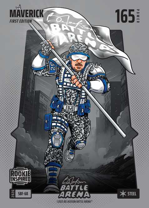 Steel Silver Battlefoil