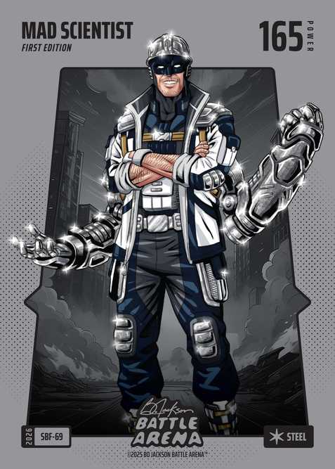 Steel Silver Battlefoil