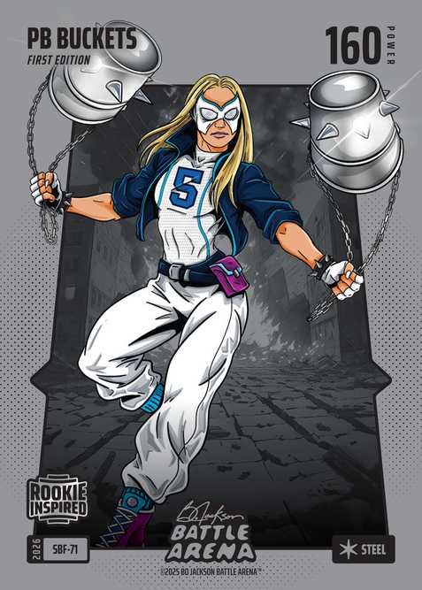 Steel Silver Battlefoil