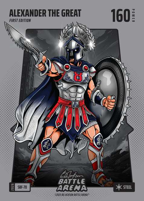 Steel Silver Battlefoil