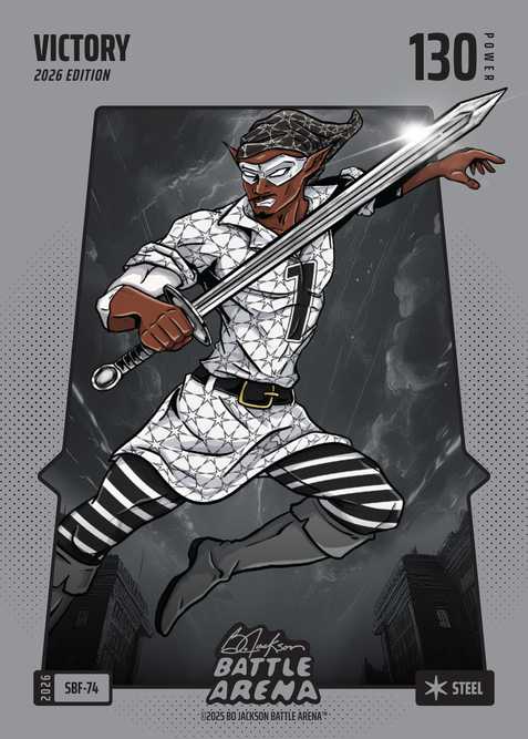 Steel Silver Battlefoil