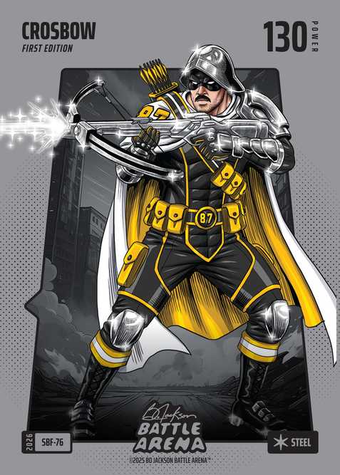 Steel Silver Battlefoil