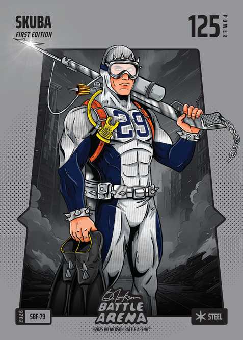 Steel Silver Battlefoil