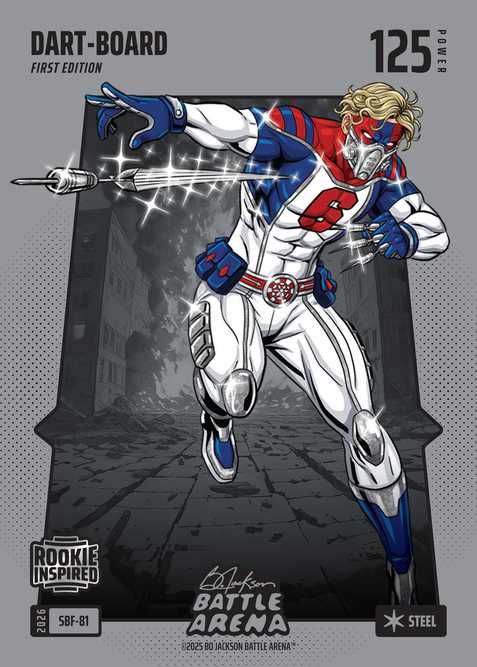 Steel Silver Battlefoil