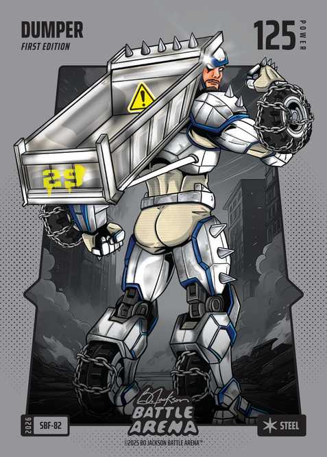 Steel Silver Battlefoil