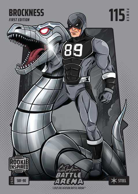 Steel Silver Battlefoil