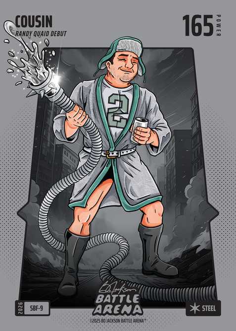 Steel Silver Battlefoil