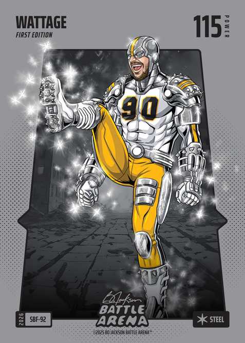 Steel Silver Battlefoil