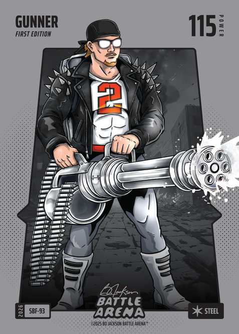 Steel Silver Battlefoil