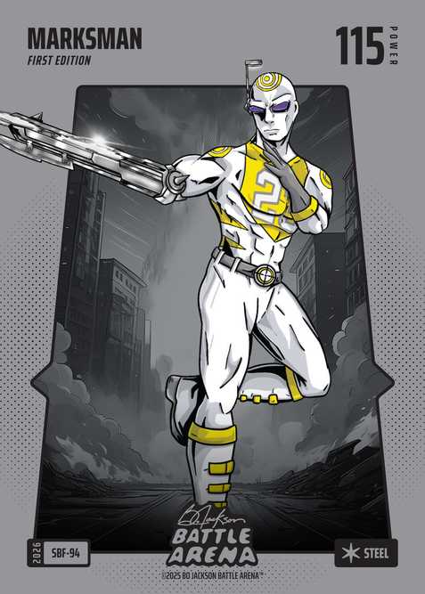 Steel Silver Battlefoil