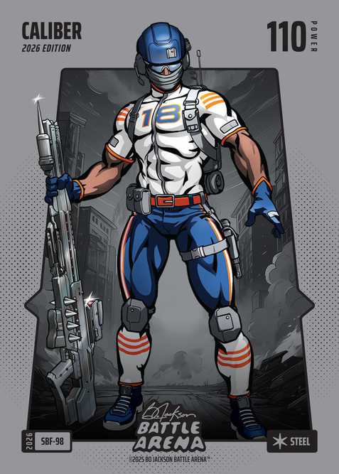 Steel Silver Battlefoil