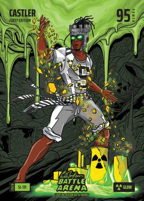 Glow Slime Battlefoil