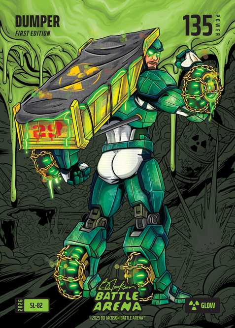 Glow Slime Battlefoil