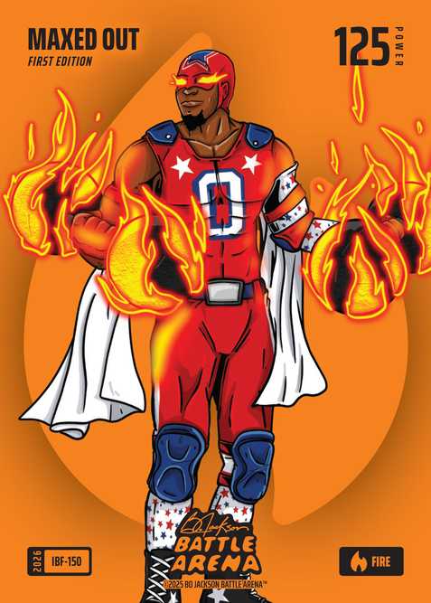 Fire Icon Battlefoil