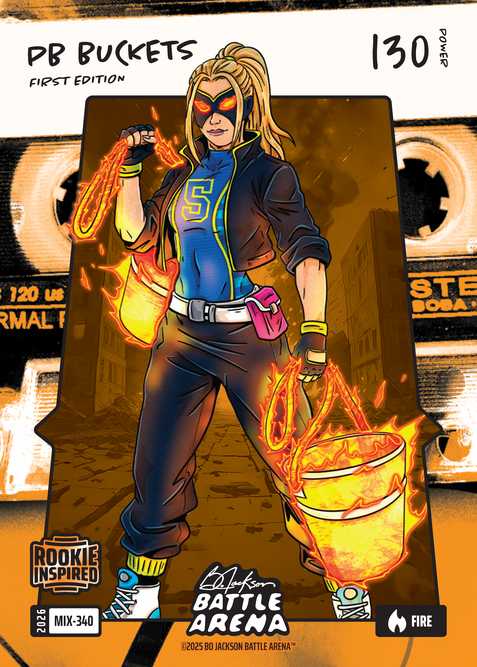 Fire Mixtape Battlefoil