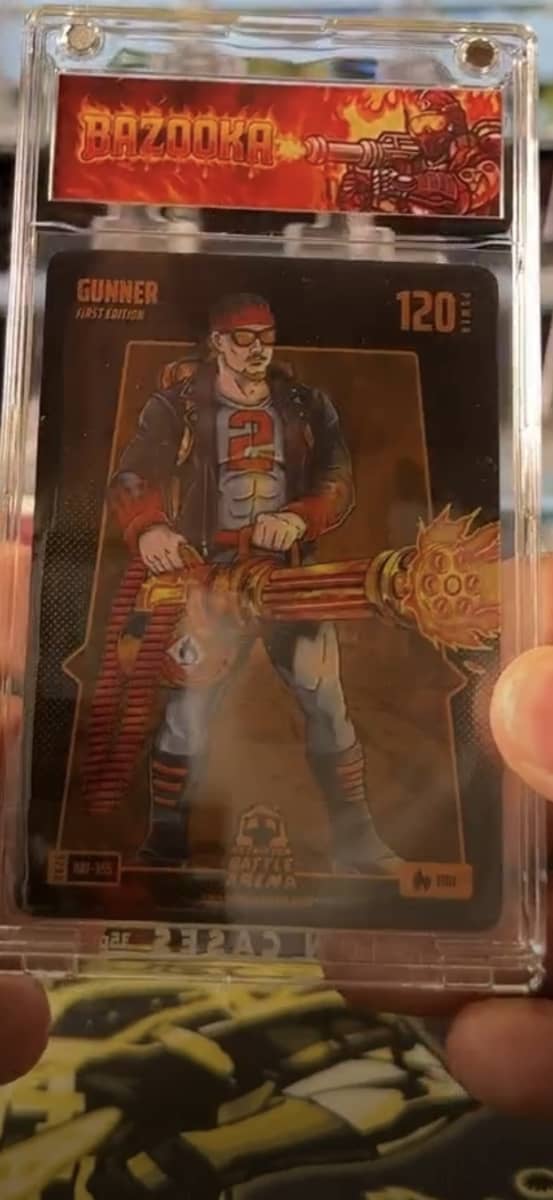 Gunner Fire Alpha Battle Foil