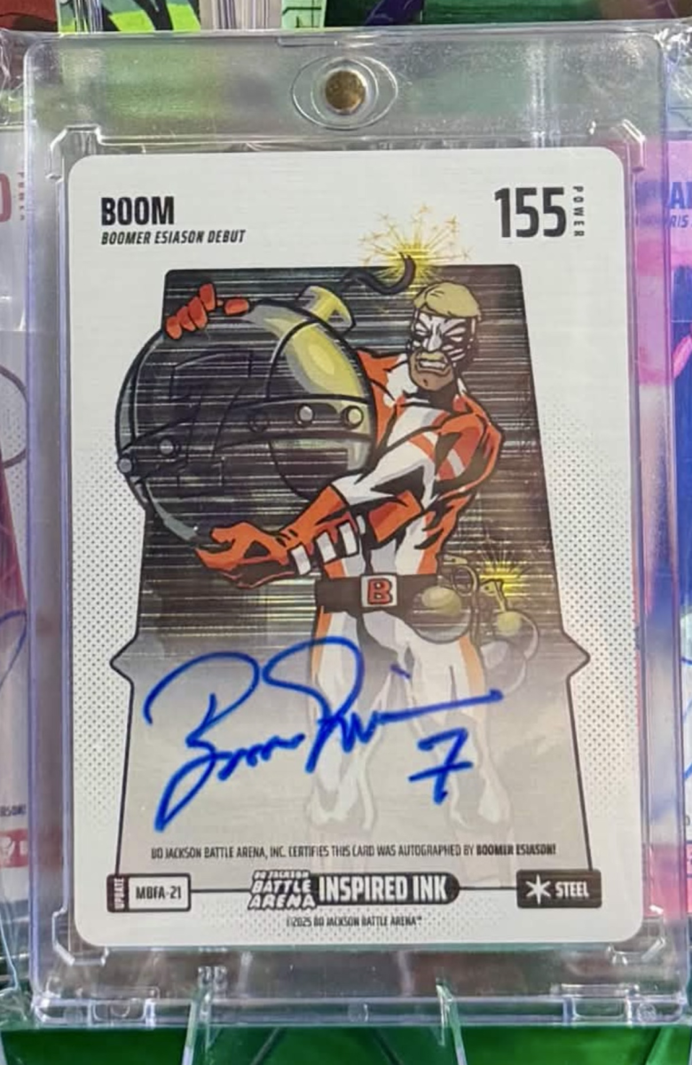 Bo Jackson Battle Arena Update #MBFA-21 Boom Boomer Esiason METALLIC