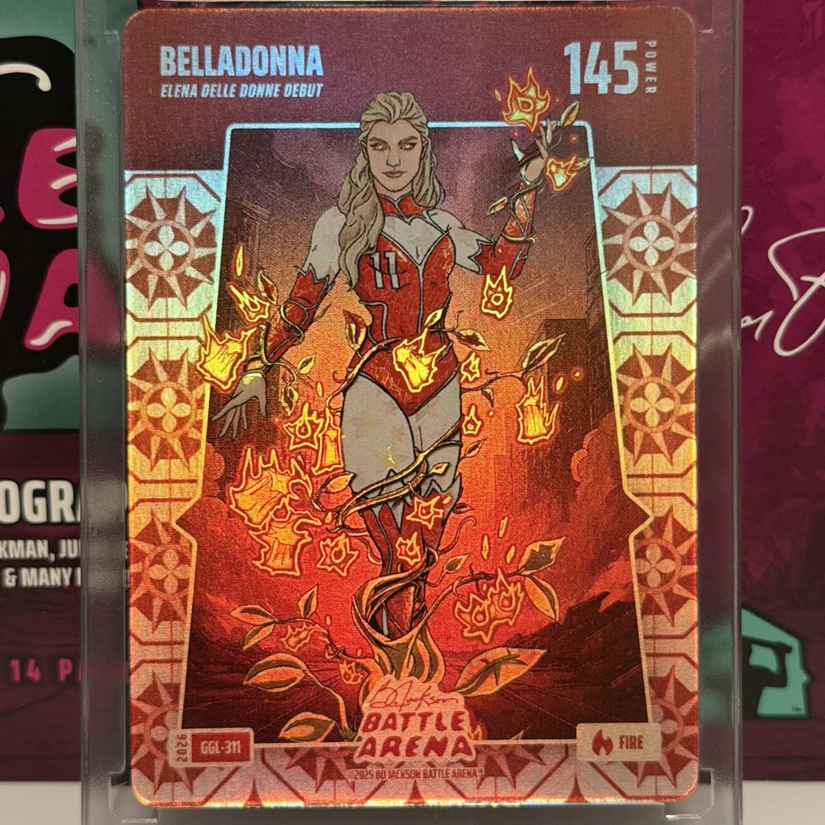 Belladona fire Great Grandma Lino