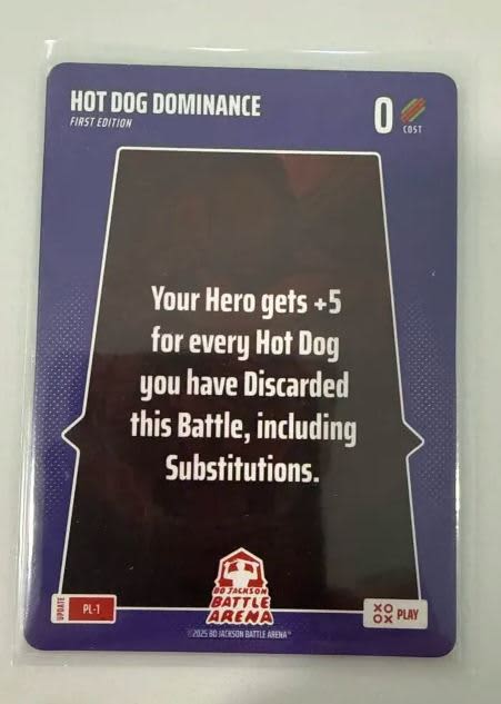 2025 Alpha Update PL-1 Hot Dog Dominance