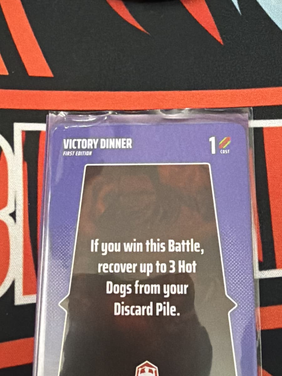 Victory dinner