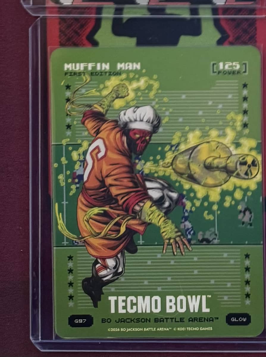 Muffin Man Green Glow