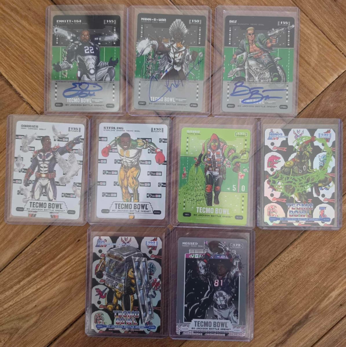 2026 Tecmo Bayou Green Battle Foil