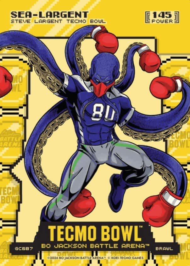 Sea-Largent Brawl 80's Rad