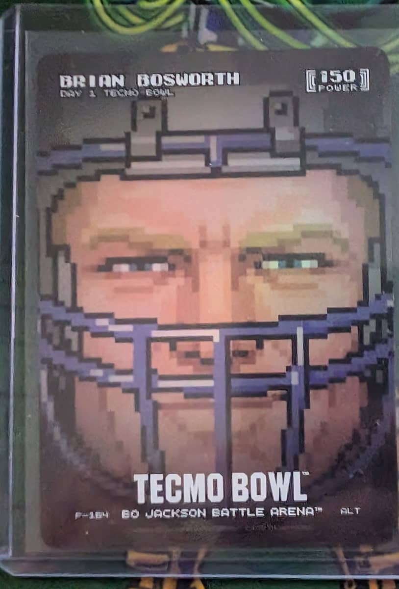 Pixel Helmet Brian Bosworth