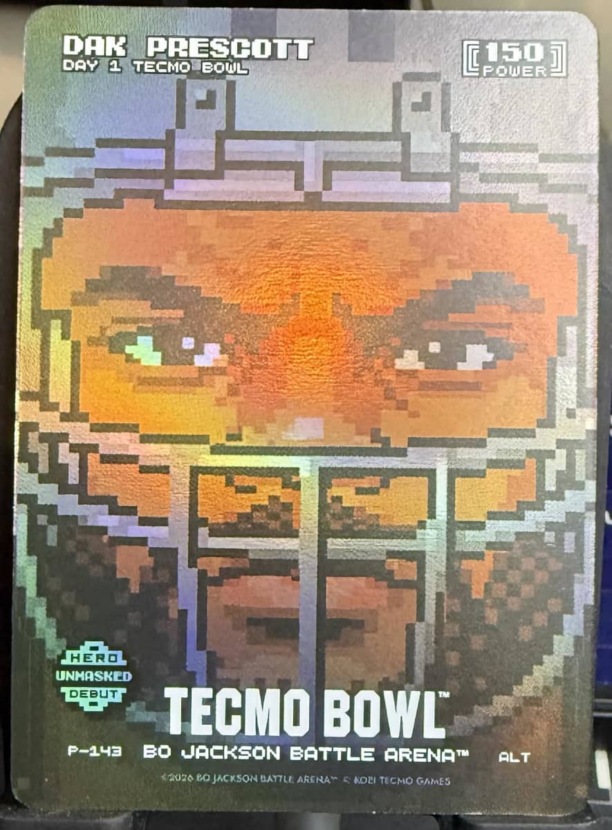 2026 tecmo Dak Prescott Day One
