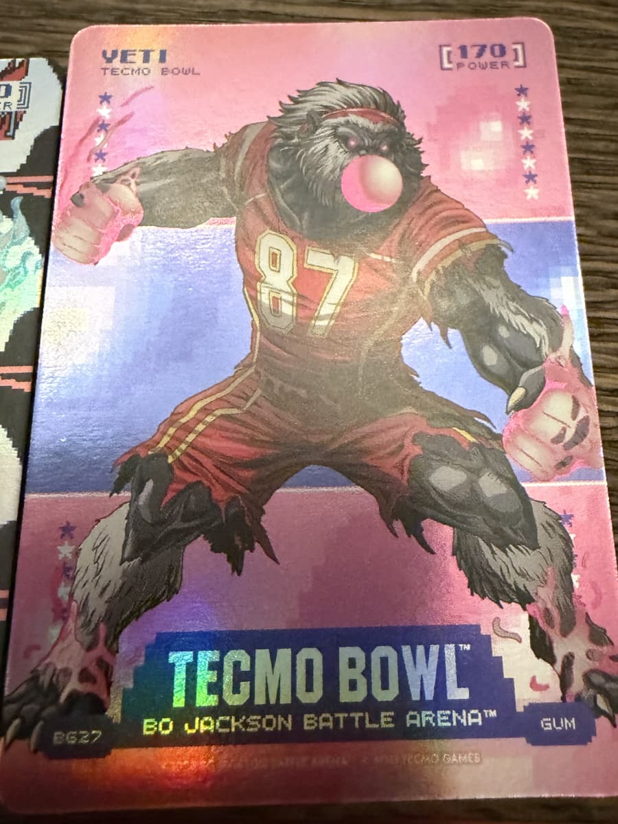 Yeti Gum 2026 tecmo bowl set