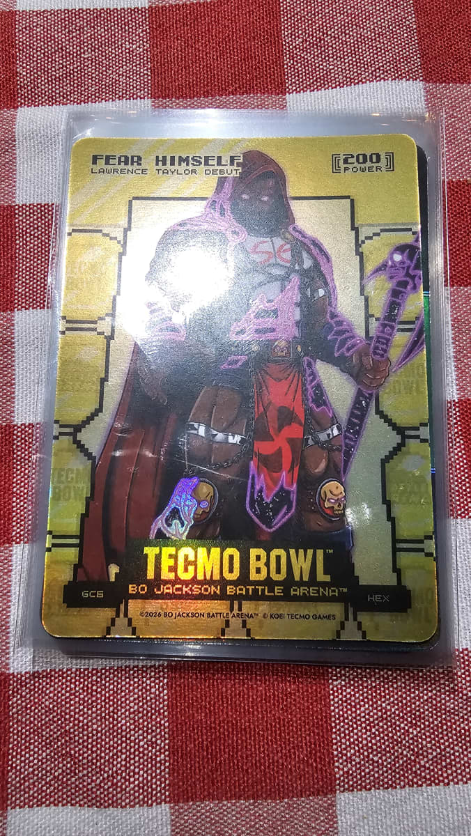2026 Tecmo Edition Fear Himself Gold Coinflip Hex